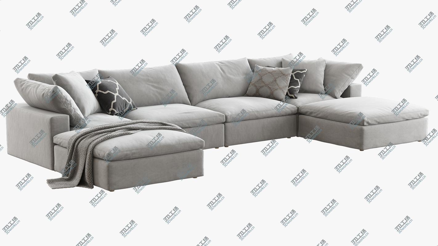 images/goods_img/20210319/Restoration Hardware Cloud Modular Sofa model/2.jpg